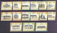 Norfolk Island 1973 Historic Buildings definitive set complete 1c to $1 unmounted mint, SG 133-48