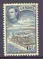 Ceylon 1938-49 KG6 Colombo Harbour 6c unmounted mint, SG 388*