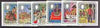 Comoro Islands 1978 Coronation 25th Anniversary (1st issue) imperf set of 6 unmounted mint, Mi 407-12