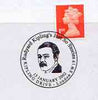 Postmark - Great Britain 2002 cover with 'Just So Stories' Kipling Drive cancel illustrated with portrait of Kipling