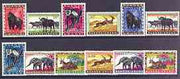 Ruanda-Urandi 1959 Fauna set of 12 complete unmounted mint, SG 203-14