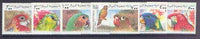 Somalia 1999 Parrots #02 perf set of 6 unmounted mint