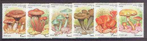 Afghanistan 1998 Fungi complete perf set of 6 unmounted mint