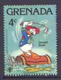 Grenada 1979 Donald Duck playing Golf 4c from Int Year of the Child (3rd issue) unmounted mint, SG 1029