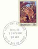 Australia 1980 Numbat 22c postal stationery envelope with first day cancellation