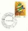 Australia 1978 Gouldian Finch 20c postal stationery envelope with first day cancel