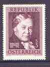 Austria 1966 Death Anniversary of Maria Ebner-Eschenbach (writer) unmounted mint SG 1465