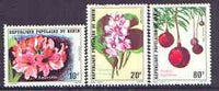 Benin 1981 Flowers set of 3 unmounted mint, SG 830-32