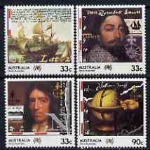 Australia 1985 Bicentenary of Australian Settlement (2nd series) Navigators set of 4 unmounted mint, SG 972-75