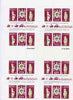 Cayman Islands 1978 Coronation 25th Anniversary (QEII & Owl) in complete uncut sheet of 24 (8 strips of SG 468a) unmounted mint