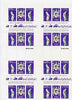 Gilbert Islands 1978 Coronation 25th Anniversary (QEII & Frigate Bird) in complete uncut sheet of 24 (8 strips of SG 68a) unmounted mint