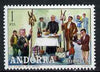 Andorra - Spanish 1972 St Anthony's Auction 1p (from Customs set) unmounted mint, SG 74