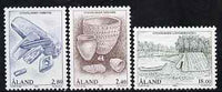 Aland Islands 1994 The Stone Age set of 3 unmounted mint, SG 87-89