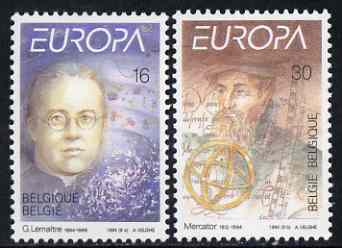 Belgium 1994 Europa - Discoveries & Inventions set of 2 unmounted mint, SG 3226-27