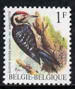 Belgium 1985-90 Birds #1 Lesser-spotted Woodpecker 1f unmounted mint, SG 2845