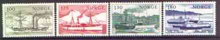 Norway 1977 Coastal Shipping set of 4 unmounted mint, SG 800-803