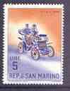 San Marino 1963 Fiat 5L from Veteran Motor Cars set unmounted mint, SG 648*