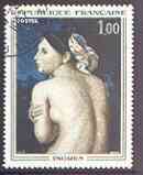 France 1967 French Art - The Bather by Ingres 1f superb cds used, SG 1744*