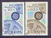 France 1967 Europa set of 2 superb cds used, SG 1748-49