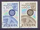 France 1967 Europa set of 2 superb cds used, SG 1748-49