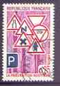 France 1968 Road Safety 25c superb cds used, SG 1780