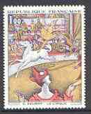 France 1969 French Art - The Circus by Georges Seurat unmounted mint, SG 1822