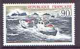 France 1974 French Lifeboat Service unmounted mint, SG 2040