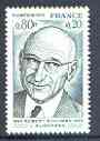 France 1975 Red Cross fund - Robert Schuman (statesman) unmounted mint, SG 2067