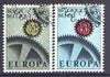 Belgium 1967 Europa set of 2 fine used, SG 2013-14