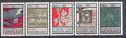 Netherlands 1967 Cultural, Health & Social Welfare Funds - Gysbert Japicx & Literary Society set of 5 unmounted mint, SG 1011-15