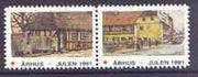 Cinderella - Denmark (Arhus) 1991 Christmas Red Cross set of 2 perf labels produced by Arhus Red Cross unmounted mint