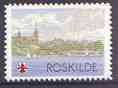 Cinderella - Denmark (Roskilde) undated perf label produced by Roskilde Scout & Guides unmounted mint