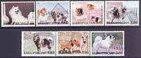 Bashkortostan 2001 Dogs #1 perf set of 7 values complete unmounted mint