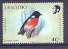 Lesotho 1988 Birds 40s Stonechat unmounted mint, SG 799*