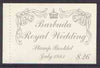 Barbuda 1981 Royal Wedding $26 booklet (1st issue) complete and pristine, SG SB3