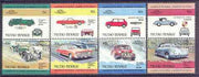 Tuvalu - Niutao 1984 Cars #1 (Leaders of the World) set of 8 unmounted mint