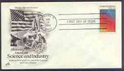 United States 1983 Science and Industry on illustrated cover with first day cancel, SG 2015