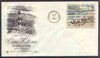 United States 1972 National Parks System 2c se-tenant block of 4 (Cape Hatteras Seascape) on illustrated cover with first day cancel, SG 1454a