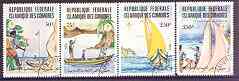 Comoro Islands 1981 75th Anniversary of Scouting complete set of 4 fine used, SG 475-78