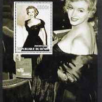 Benin 2002 Marilyn Monroe #3 perf s/sheet containing single value unmounted mint