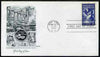 United States 1957 Centenary of America's Steel Industry on illustrated cover with first day cancel, SG 1092