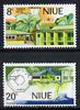 Niue 1975 Opening of Tourst Hotel set of 2 unmounted mint, SG 196-97