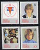 British Antarctic Territory 1982 Princess Di's 21st Birthday set of 4 unmounted mint, SG 109-12