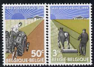 Belgium 1965 75th Anniversary of Farmers' Association set of 2 unmounted mint, SG 1939-40