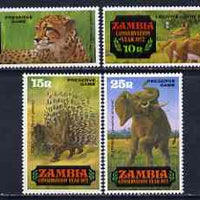 Zambia 1972 Conservation Year (1st issue) set of 4 unmounted mint, SG 168-71