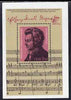 Germany - East 1981 225th Birth Anniversary of Mozart (composer) perf m/sheet unmounted mint, SG MS E2287