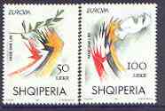 Albania 1995 Europa - Peace & Freedom perf set of 2 unmounted mint, SG 2592-93*