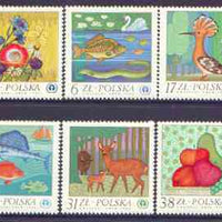 Poland 1983 Environmental Protection perf set of 6 unmounted mint, SG 2863-68