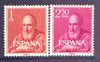 Spain 1960 Canonization of St John of Ribera set of 2 unmounted mint, SG 1353-54