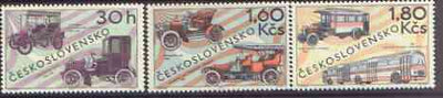 Czechoslovakia 1969 Motor Vehicles perf set of 3 unmounted mint, SG 1817-19